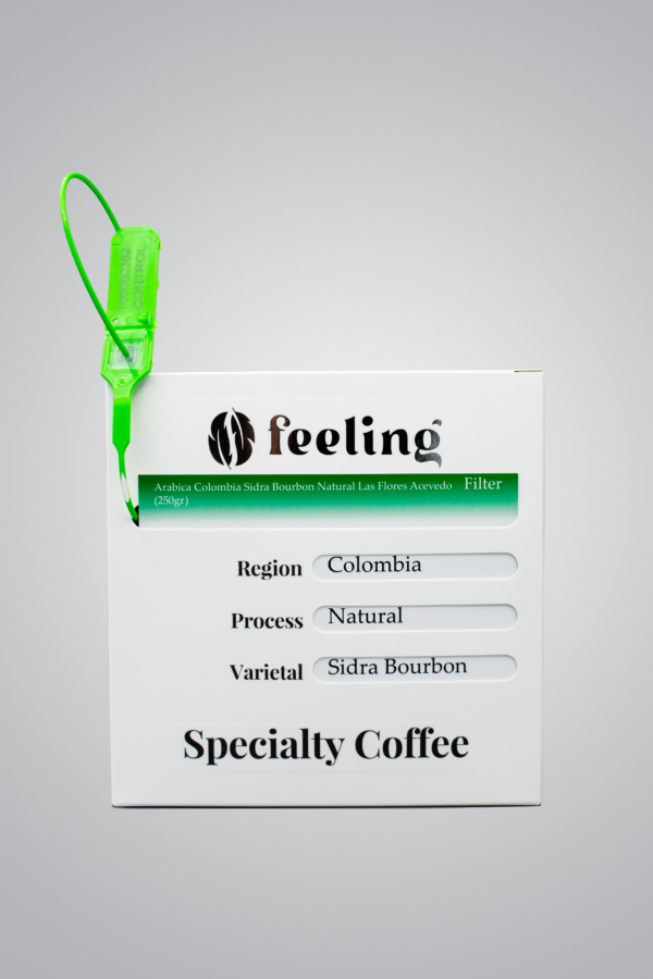 Arabica Colombia Sidra Bourbon Natural Las Flores Acevedo  (250gr)